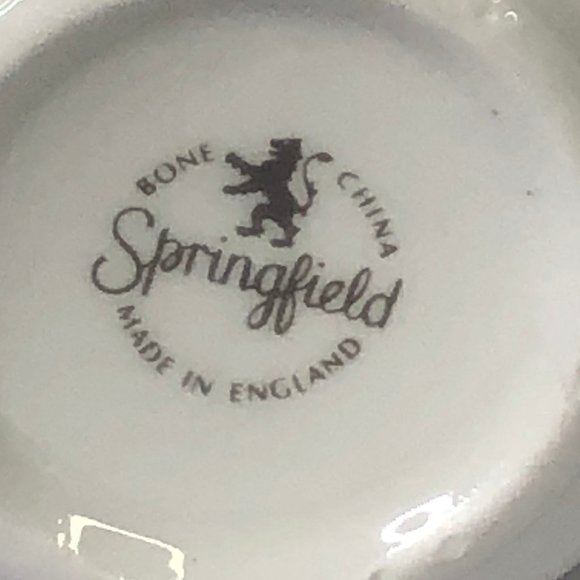 Springfield Bone China Teacup and Saucer - Picture 5 of 9